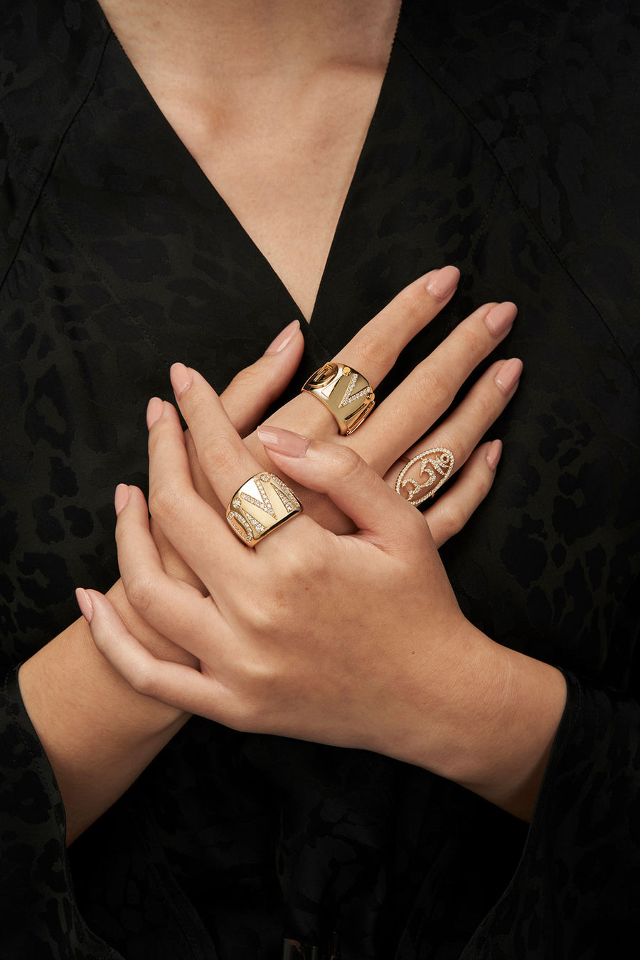 10 Karat Rose Gold Quartz and Cubic Zirconia Ring – Philadelphia Gold &  Silver Exchange